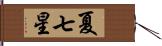 夏七星 Hand Scroll