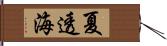 夏透海 Hand Scroll