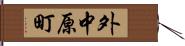 外中原町 Hand Scroll