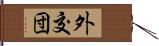 外交団 Hand Scroll