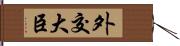 外交大臣 Hand Scroll