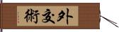 外交術 Hand Scroll