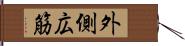 外側広筋 Hand Scroll