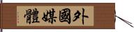 外國媒體 Hand Scroll