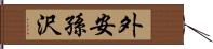 外安孫沢 Hand Scroll