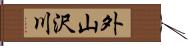 外山沢川 Hand Scroll