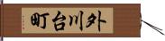 外川台町 Hand Scroll