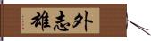 外志雄 Hand Scroll