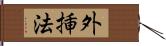 外挿法 Hand Scroll