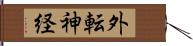 外転神経 Hand Scroll