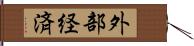 外部経済 Hand Scroll