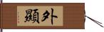 外顯 Hand Scroll
