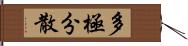 多極分散 Hand Scroll