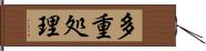 多重処理 Hand Scroll