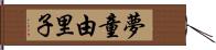 夢童由里子 Hand Scroll