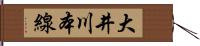 大井川本線 Hand Scroll