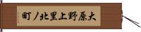 大原野上里北ノ町 Hand Scroll
