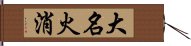 大名火消 Hand Scroll