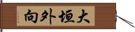 大垣外向 Hand Scroll