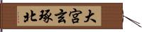 大宮玄琢北 Hand Scroll