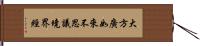 大方廣如來不思議境界經 Hand Scroll