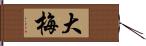 大梅 Hand Scroll