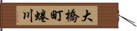 大橋町蜷川 Hand Scroll