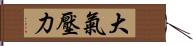 大氣壓力 Hand Scroll