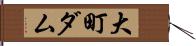 大町ダム Hand Scroll