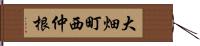 大畑町西仲根 Hand Scroll