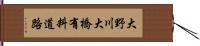 大野川大橋有料道路 Hand Scroll