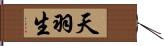 天羽生 Hand Scroll