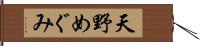 天野めぐみ Hand Scroll