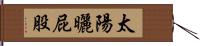 太陽曬屁股 Hand Scroll