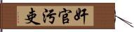 奸官污吏 Hand Scroll