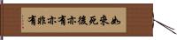 如來死後亦有亦非有 Hand Scroll