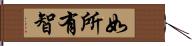 如所有智 Hand Scroll