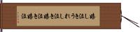 嬉し泣き Hand Scroll