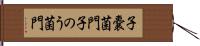 子嚢菌門 Hand Scroll