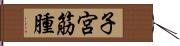 子宮筋腫 Hand Scroll