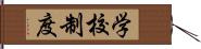 学校制度 Hand Scroll