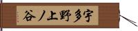 宇多野上ノ谷 Hand Scroll