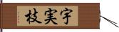 宇実枝 Hand Scroll