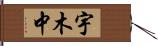 宇木中 Hand Scroll