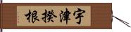 宇津揆根 Hand Scroll