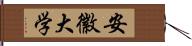 安徽大学 Hand Scroll