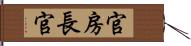 官房長官 Hand Scroll