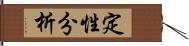 定性分析 Hand Scroll