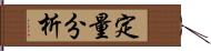 定量分析 Hand Scroll