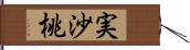 実沙桃 Hand Scroll